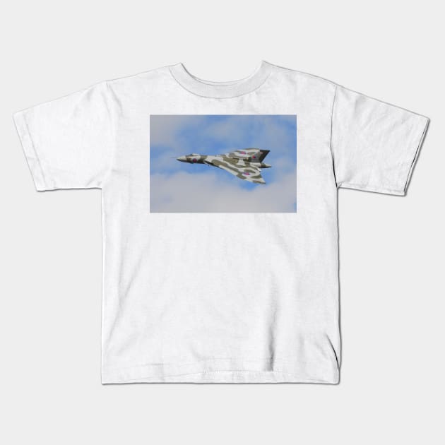 Avro Vulcan Kids T-Shirt by CGJohnson